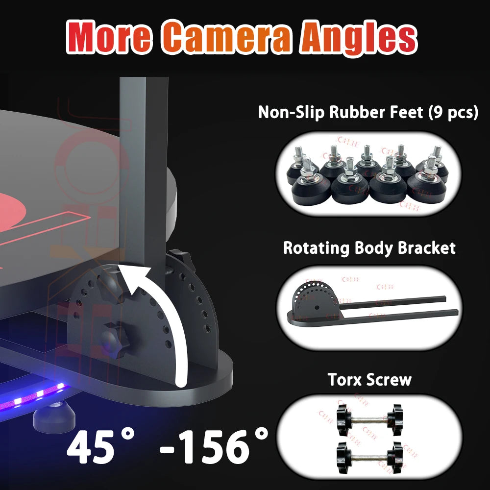 360 Photo Booth Machine - 70cm Spin with Flight Case Luxurious Weddings