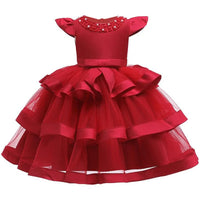 Elegant Tutu Princess Dress girls dresses Luxurious Weddings