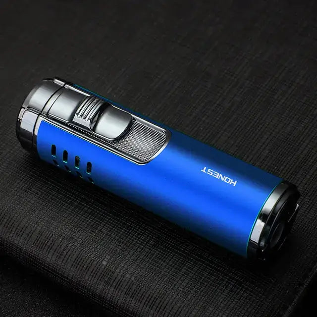 Honest Cigar Gas Lighter Torch Windproof Spray Gun blue flame lighter Luxurious Weddings