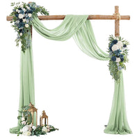 Wedding Arch Drape Chiffon Fabric Draping Wedding Arch Draping Luxurious Weddings