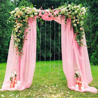 Wedding Arch Drape Chiffon Fabric Draping Wedding Arch Draping Luxurious Weddings