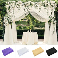 Wedding Organza Roll Sheer Crystal Tulle Fabric Wedding Draping Luxurious Weddings