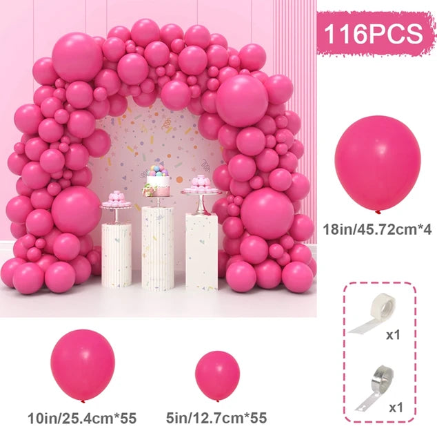 White Gold Balloon Garland Arch Kit Balloon Garlands Luxurious Weddings