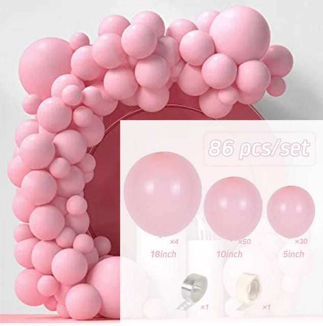 White Gold Balloon Garland Arch Kit Balloon Garlands Luxurious Weddings