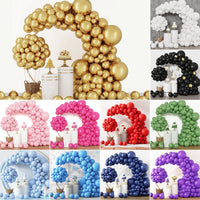 White Gold Balloon Garland Arch Kit Balloon Garlands Luxurious Weddings