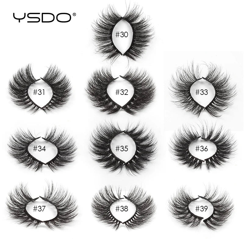 Maquiagem Eyelashes 4/10/20/50/100PCS 3D Mink Lashes Set Natural False Eyelashes False Eyelashes Luxurious Weddings
