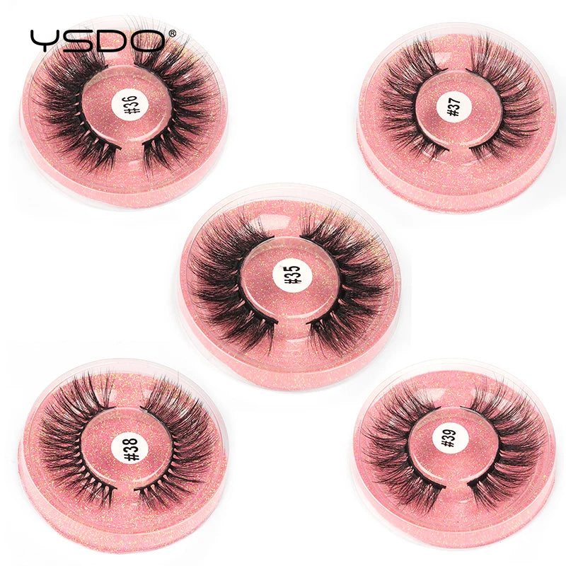 Maquiagem Eyelashes 4/10/20/50/100PCS 3D Mink Lashes Set Natural False Eyelashes False Eyelashes Luxurious Weddings