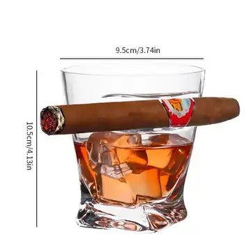 Thickened Crystal Cigar Cup for Rum and Whisky whisky glass Luxurious Weddings