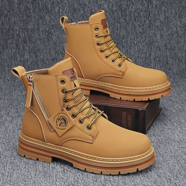 Mens Boots Winter Shoes Leather boots Luxurious Weddings