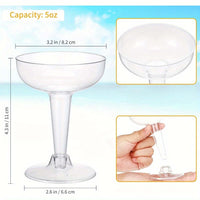 100-Pack Elegant Disposable Champagne Flutes Tableware Luxurious Weddings