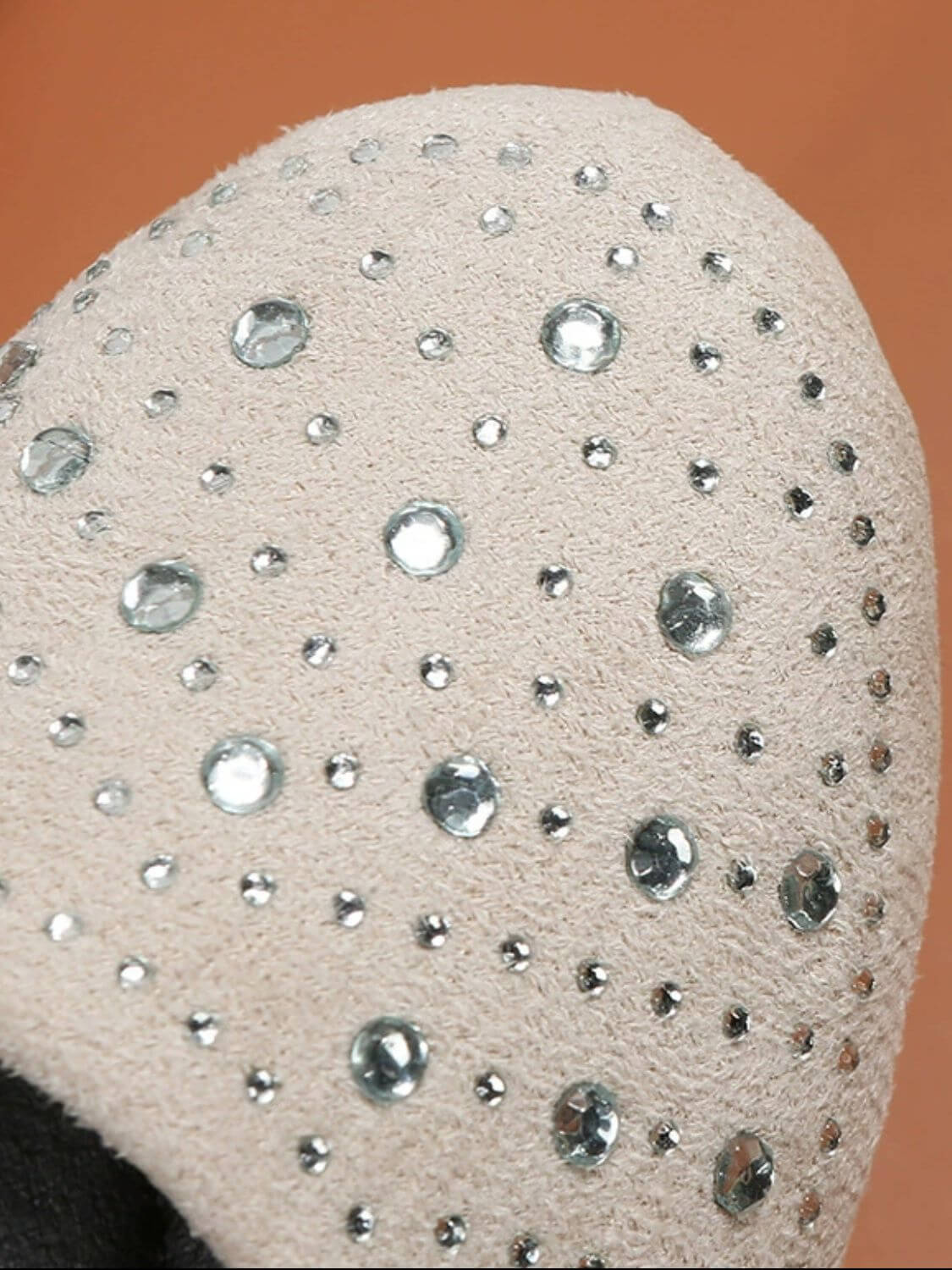 Rhinestone Flat Slip-Ons flats Luxurious Weddings