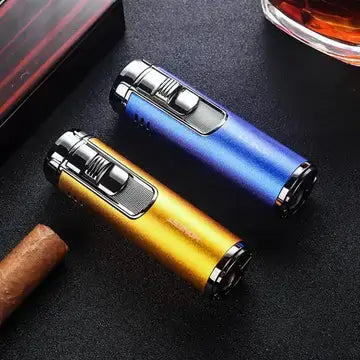 Honest Cigar Gas Lighter Torch Windproof Spray Gun blue flame lighter Luxurious Weddings