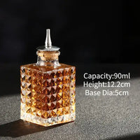 Cocktail Bitters Bottle Vintage Glass decanters Luxurious Weddings