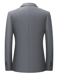 Men's Lapel Collar Long Sleeve Blazer Blazers Luxurious Weddings