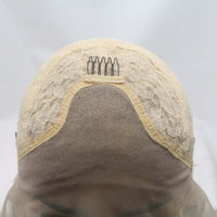 13*3" Lace Front Wigs Synthetic Mid-length Straight 12" 130% Density Lace front wig Luxurious Weddings