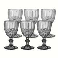6pcs Vintage Snake Pattern Wine Glass Set wine glass Luxurious Weddings