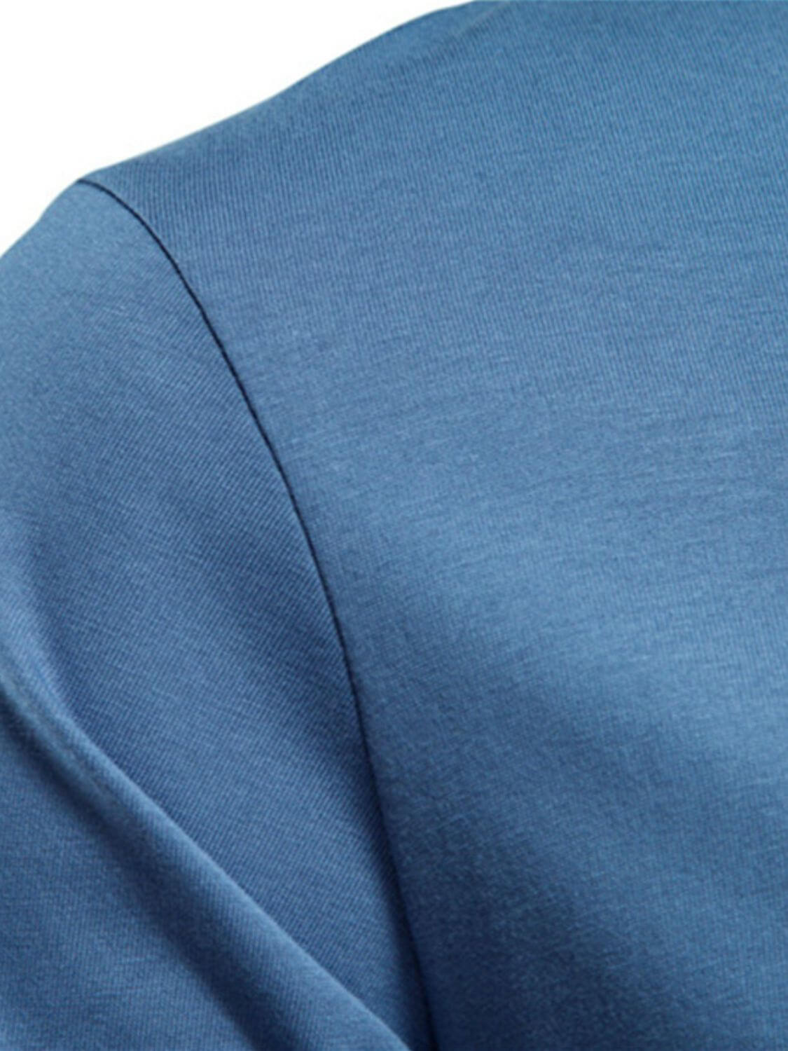 Men's Full Size Round Neck Long Sleeve T-Shirt Plus Size Men's Tshirts Luxurious Weddings