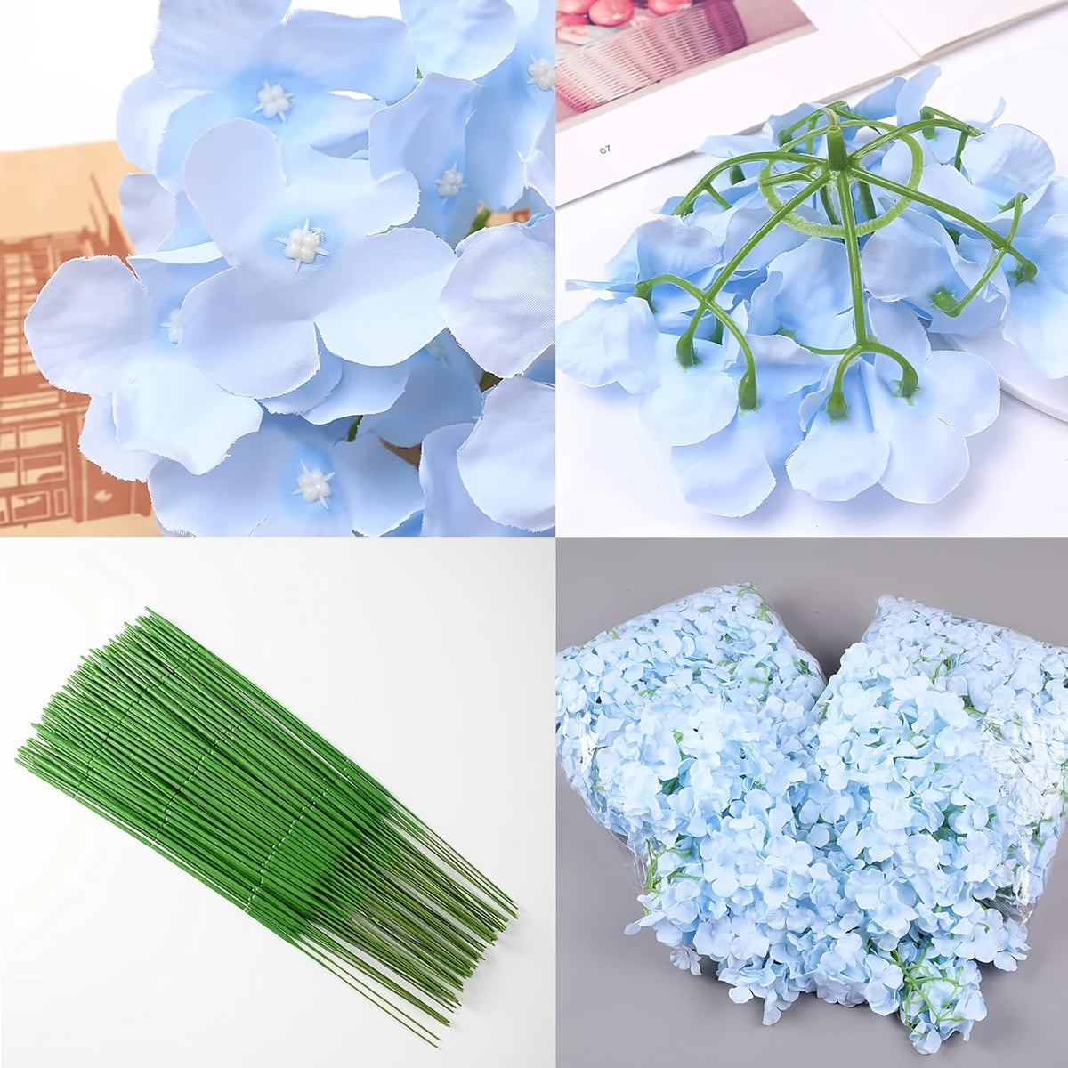 Bulk Wedding Floral Pack artificial Hydrangeas Luxurious Weddings