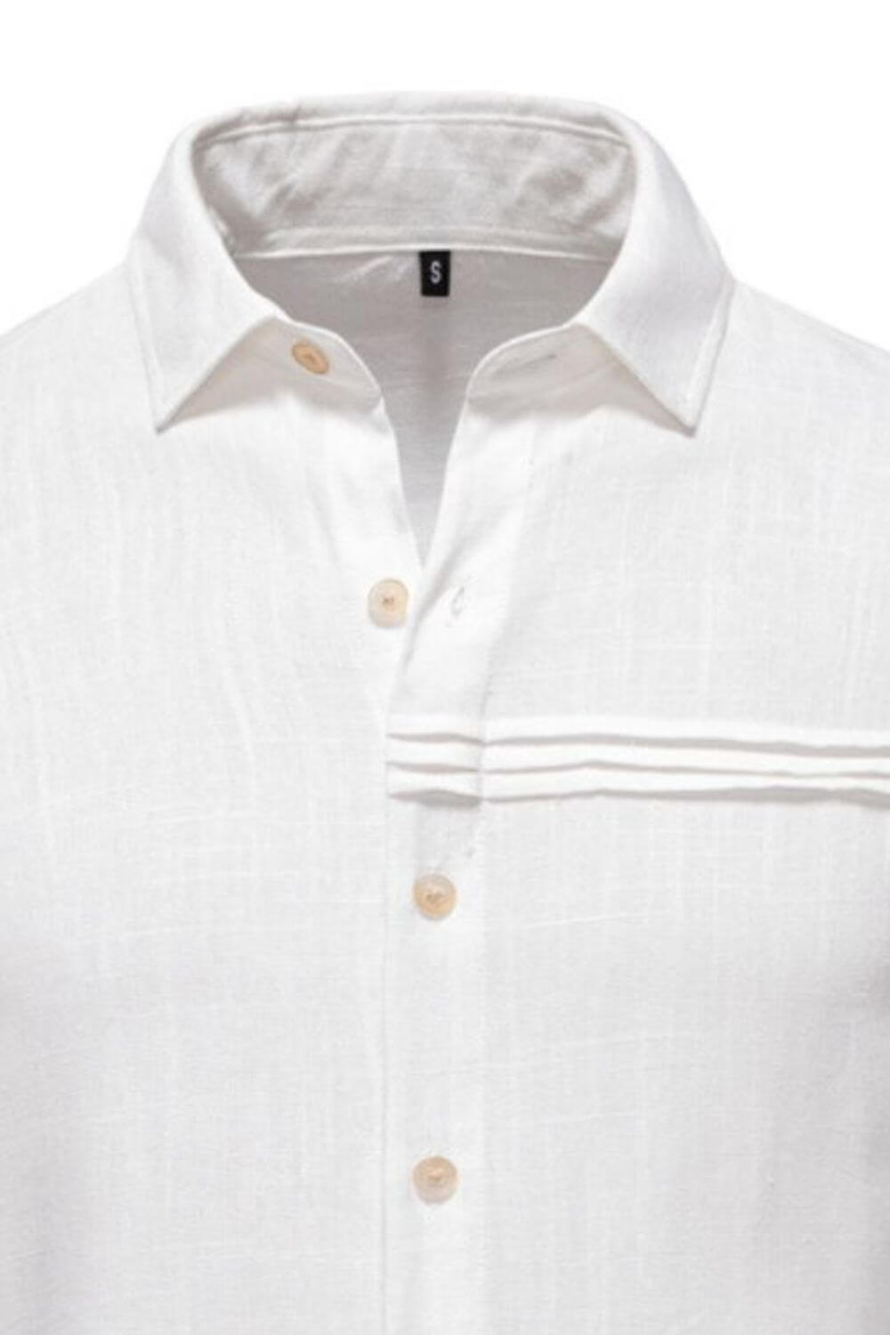 Men's Button Down Collared Neck Shirt Men’s shirts Luxurious Weddings