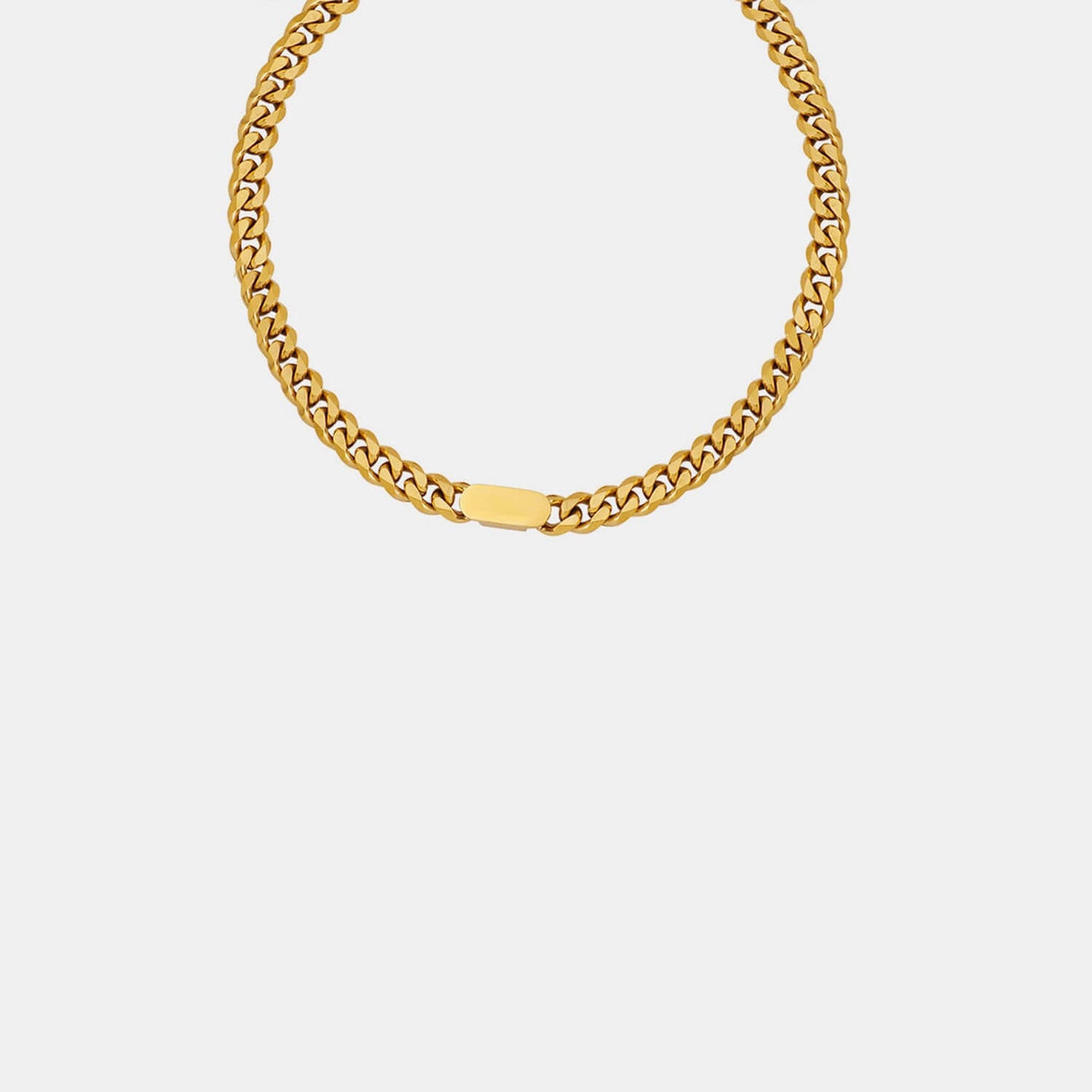 18K Gold-Plated Chain Necklace Necklace Luxurious Weddings