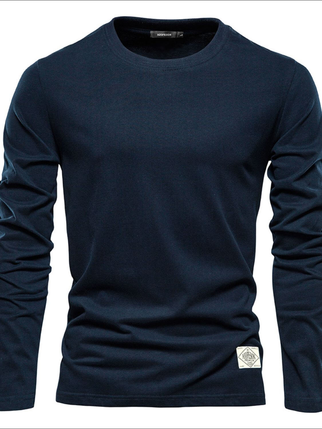 Men's Round Neck Long Sleeve T-Shirt Men's Tshirts Luxurious Weddings