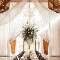 Silk Draping Silks Luxurious Weddings