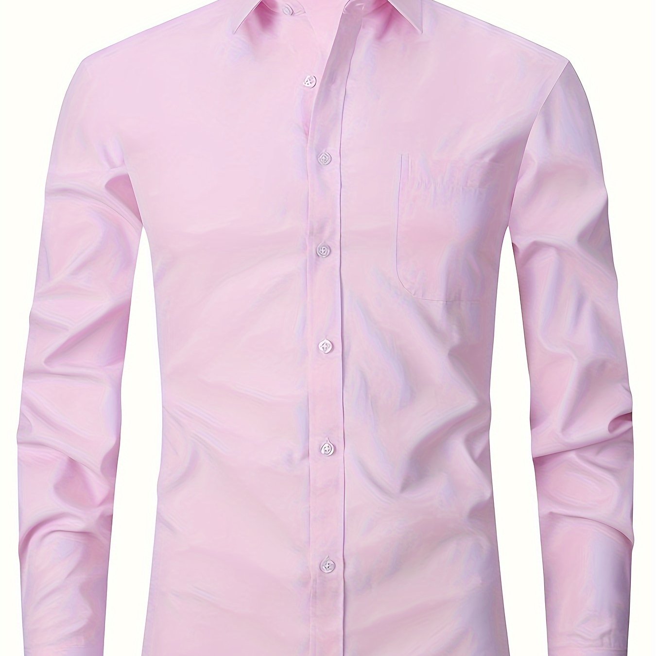 Men's Formal Business Shirts with Long Sleeves - Spring/Fall Collection Men's Formal Shirts Luxurious Weddings