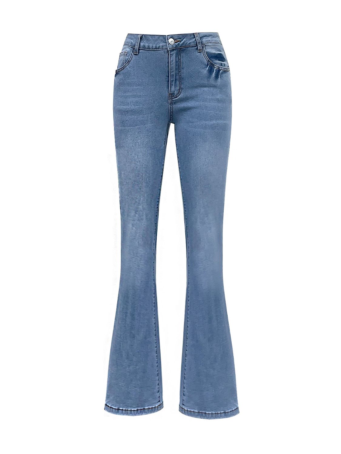 Bow Back Flare Jeans Jeans Luxurious Weddings