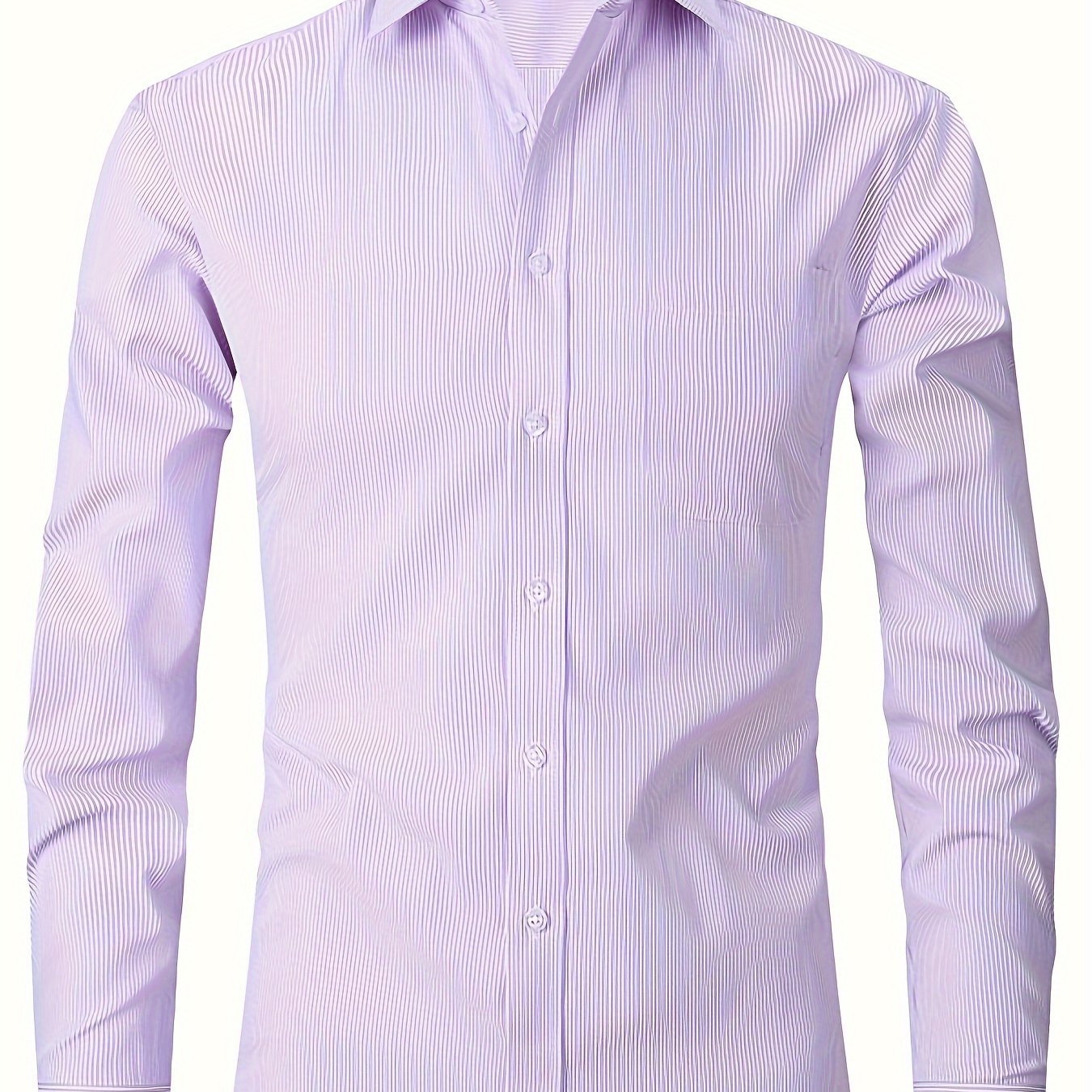 Men's Formal Business Shirts with Long Sleeves - Spring/Fall Collection Men's Formal Shirts Luxurious Weddings