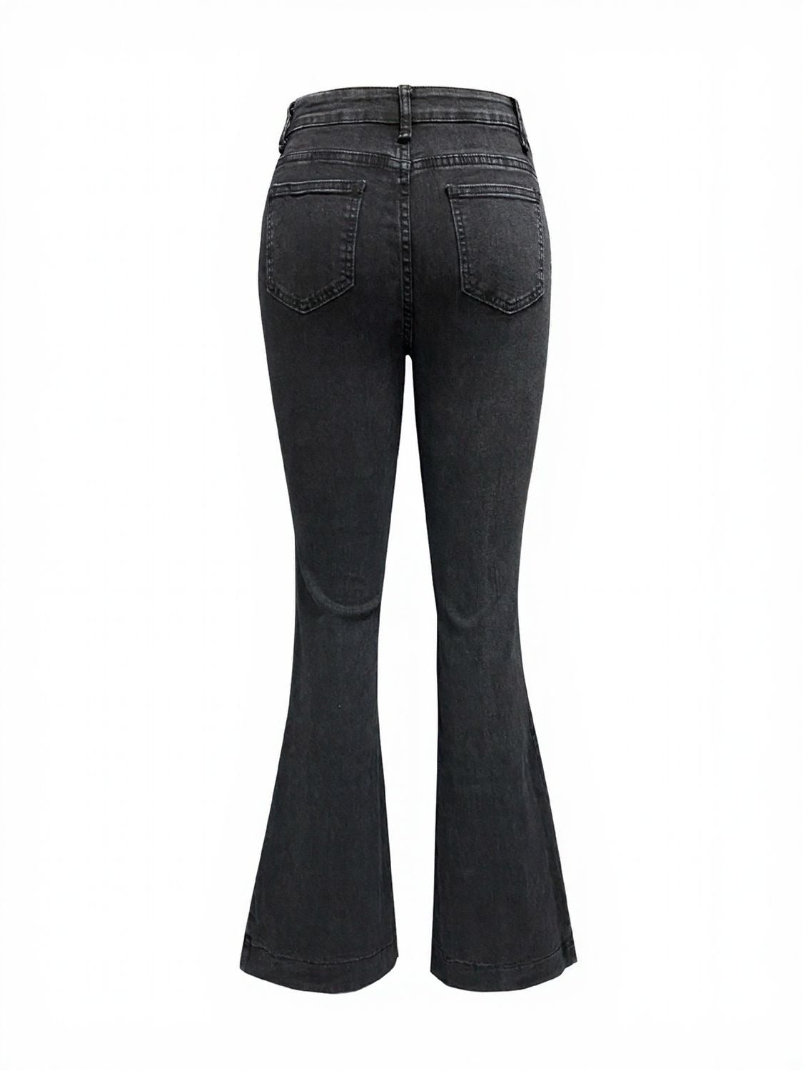Button Fly High Waist Flare Jeans Jeans & Denim Luxurious Weddings