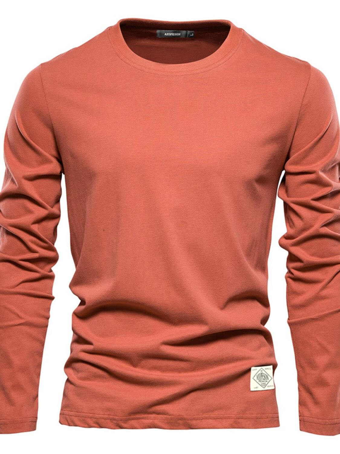 Men's Round Neck Long Sleeve T-Shirt Men's Tshirts Luxurious Weddings