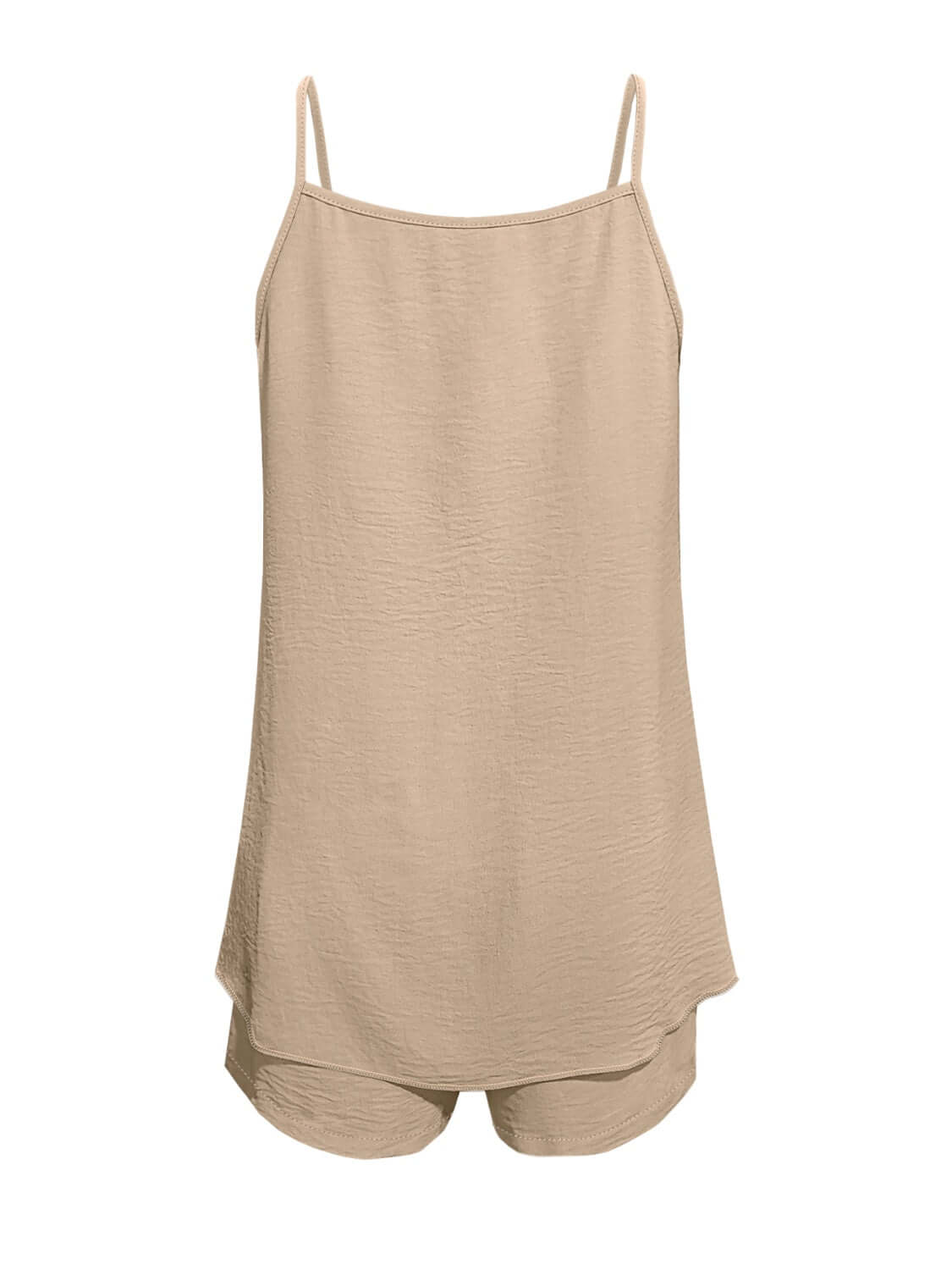 Spaghetti Strap Top and Shorts Set Matching Sets Luxurious Weddings
