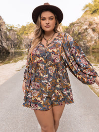 Plus Size Long Sleeve Romper Plus size Formal Wear Luxurious Weddings