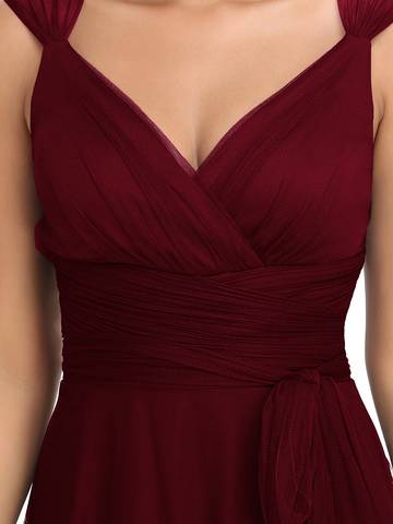 Floor Length Sleeveless Wholesale Tulle Bridesmaid Dresses Bridesmaid Dresses Luxurious Weddings