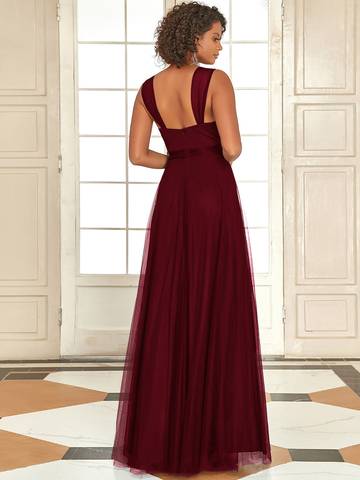 Floor Length Sleeveless Wholesale Tulle Bridesmaid Dresses Bridesmaid Dresses Luxurious Weddings