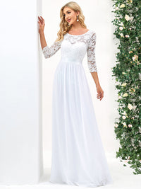 Elegant Empire Waist Bridesmaid Dresses with Long Lace Sleeve Bridesmaid Dresses Luxurious Weddings
