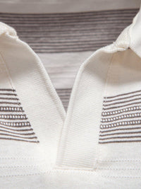 Men's Contrast Striped Short Sleeve Polo Men's Polos Luxurious Weddings