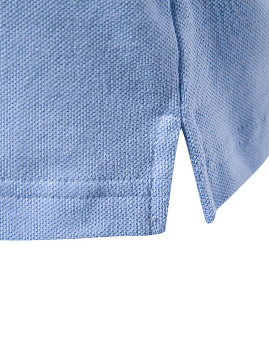 Men's Embroidered Striped Short Sleeve Polo Men's Polos Luxurious Weddings