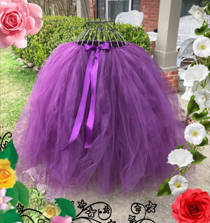 Handmade Full Length Tulle Skirt - Luxurious Weddings