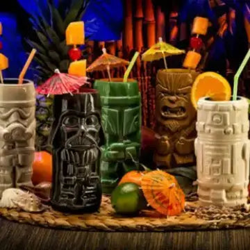 Hawaii Tiki Ceramic Cup tiki cup Luxurious Weddings