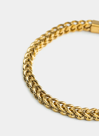 Franco Bracelet 5mm - 18K Gold Plated