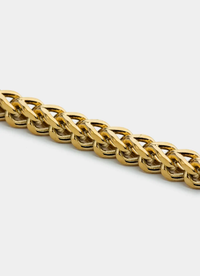 Franco Bracelet 5mm - 18K Gold Plated