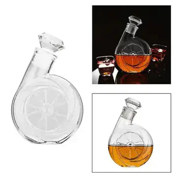 Retro Blower Shaped Wine Decanter wine decanter Luxurious Weddings