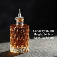 Cocktail Bitters Bottle Vintage Glass decanters Luxurious Weddings