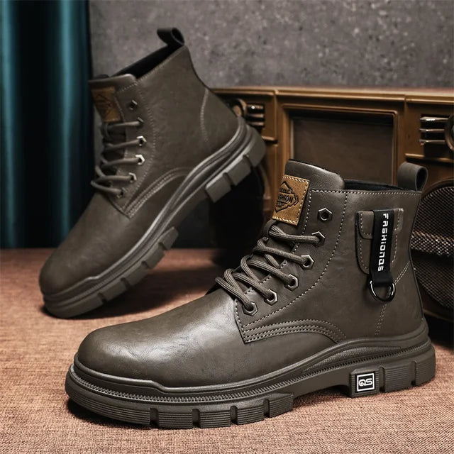 Mens Boots Winter Shoes Leather boots Luxurious Weddings