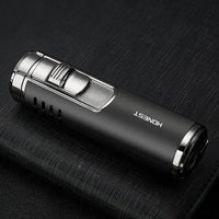 Honest Cigar Gas Lighter Torch Windproof Spray Gun blue flame lighter Luxurious Weddings