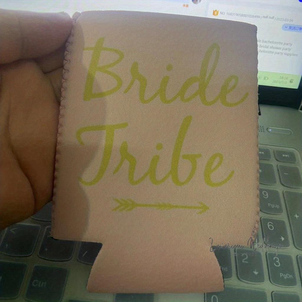 Premium Bride Tribe Skinny Can Sleeves Hens Night Luxurious Weddings