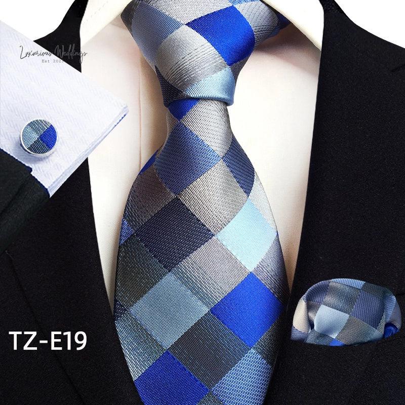 Stylish Paisley Tie & Waistband Set Necktie Luxurious Weddings