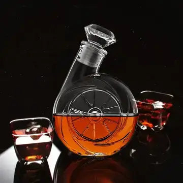 Retro Blower Shaped Wine Decanter wine decanter Luxurious Weddings