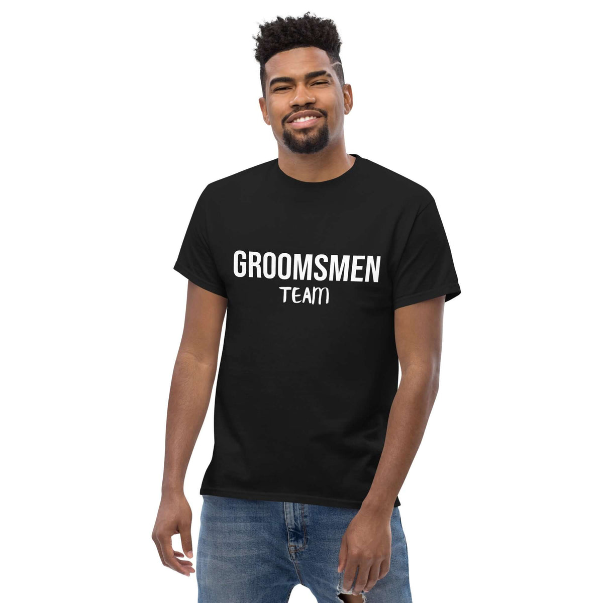 GROOMSMEN TEAM Unisex classic tee Luxurious Weddings